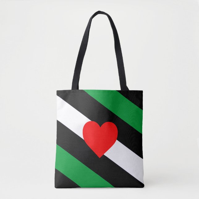 Tote Bag Drapeau de fierté Leather Boi (Devant)