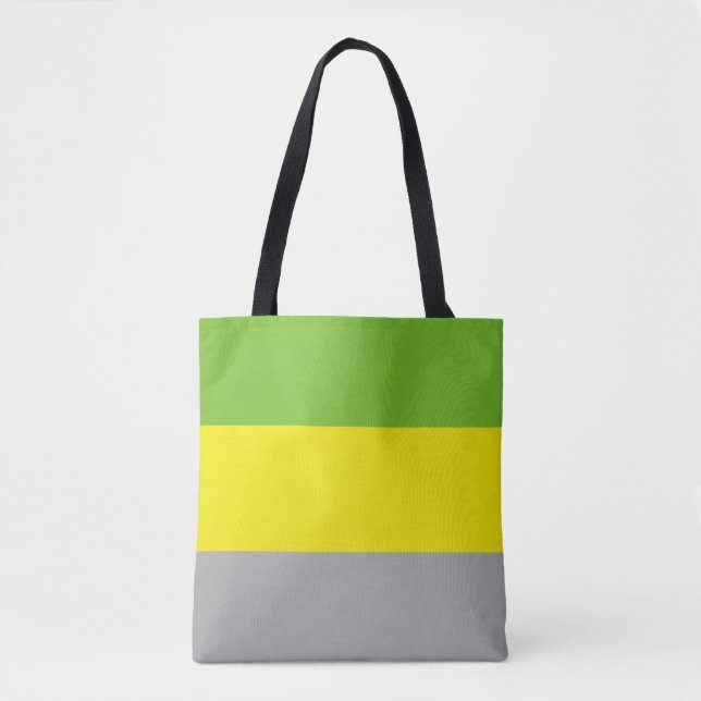 Tote Bag Drapeau de fierté lithromantique (Devant)