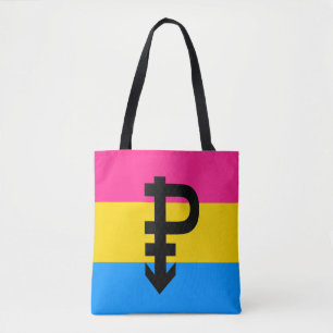Tote Bag Drapeau de fierté pansexuelle