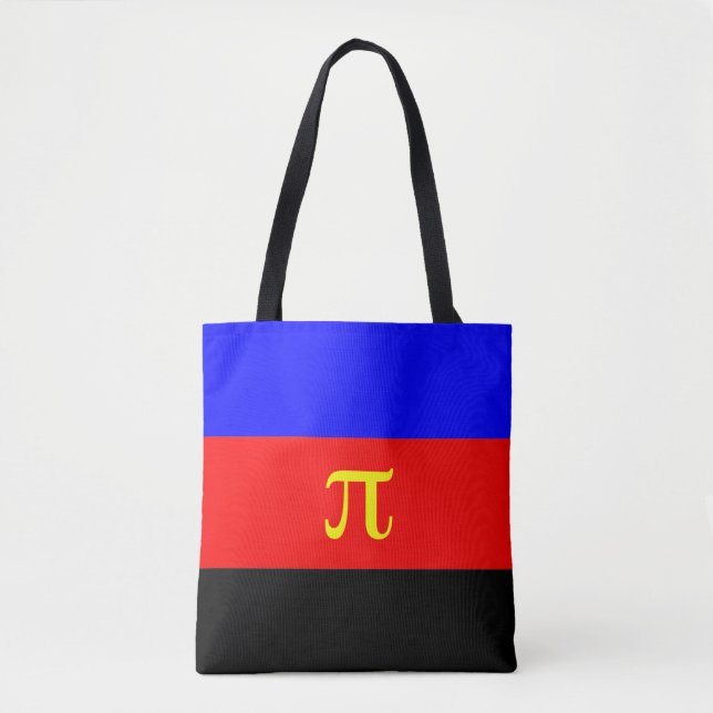 Tote Bag Drapeau de fierté polyamoureuse (Devant)