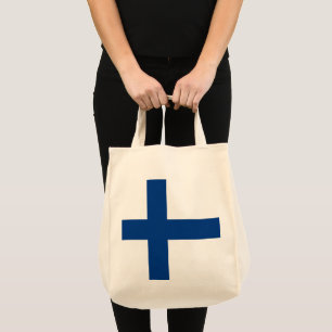 Tote Bag Drapeau de Finlande
