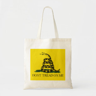 Tote Bag Drapeau de gadsden (Ne pas me filer) (Drapeau de s