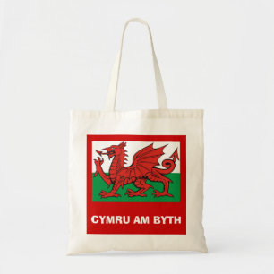 Tote Bag Drapeau de Gallois, "byth de Cymru AM", le