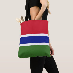 Tote Bag Drapeau de Gambie