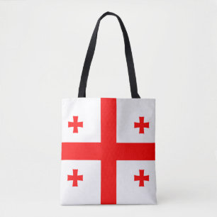 Tote Bag Drapeau de Géorgie