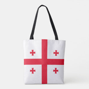 Tote Bag Drapeau de Géorgie