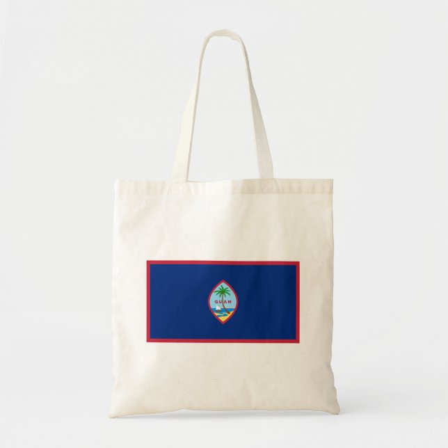 Tote Bag Drapeau de Guam (Devant)