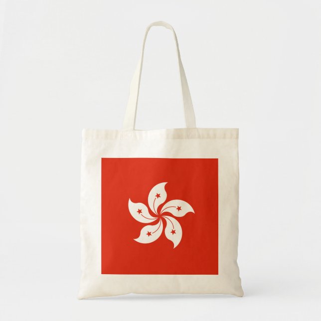 Tote Bag Drapeau de Hong Kong (Devant)