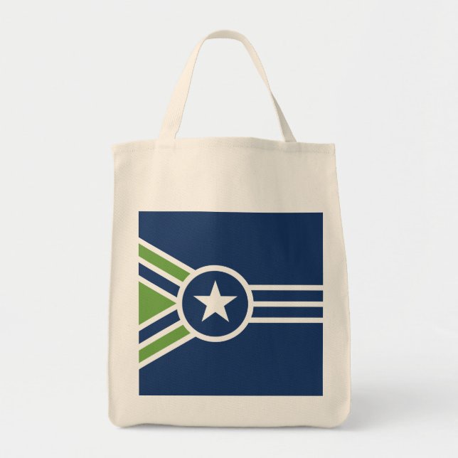 Tote Bag Drapeau de Jackson, Tennessee (Devant)