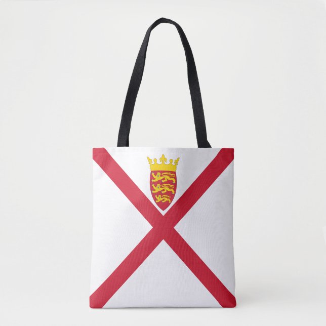 Tote Bag Drapeau de Jersey (Devant)