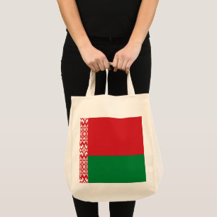 Tote Bag drapeau de la Biélorussie