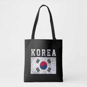 Tote Bag Drapeau de la Corée