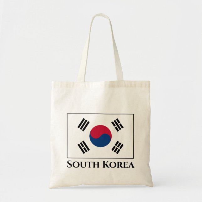 Tote Bag Drapeau de la Corée du Sud (Devant)
