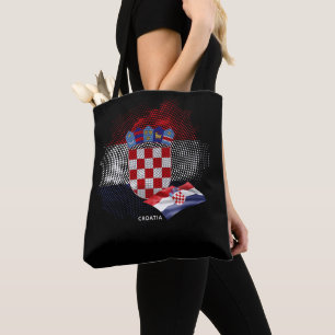 Tote Bag Drapeau de la Croatie