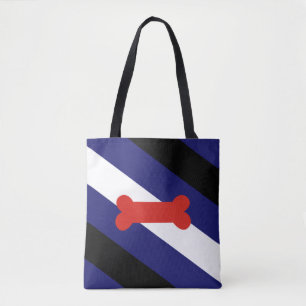 Tote Bag Drapeau de la fierté de Puppy Play