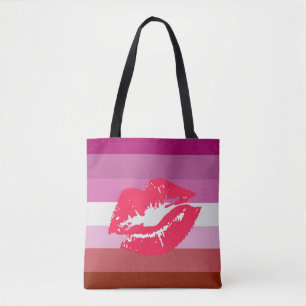 Tote Bag Drapeau de la fierté lesbienne