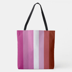 Tote Bag Drapeau de la fierté lesbienne