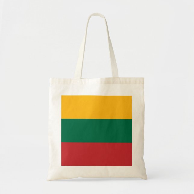 Tote Bag Drapeau de la Lituanie (Devant)