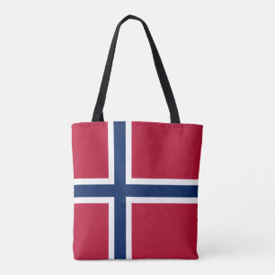 Tote Bag Drapeau de la Norvège