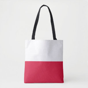 Tote Bag Drapeau de la Pologne