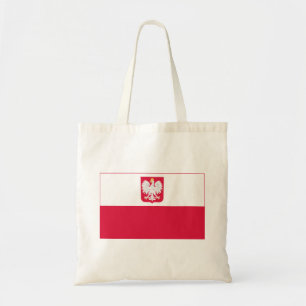 Tote Bag Drapeau de la Pologne