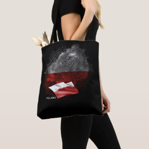 Tote Bag Drapeau de la Pologne