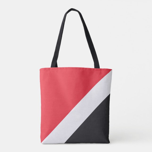 Tote Bag Drapeau de la Principauté de Sealand (Dos)