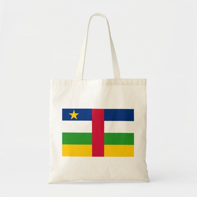 Tote Bag Drapeau de la République centrafricaine (Devant)
