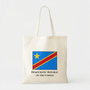 Tote Bag Drapeau de la République démocratique du Congo