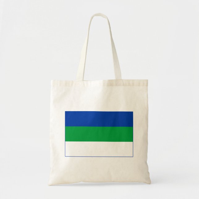 Tote Bag Drapeau de la République Komi (Devant)