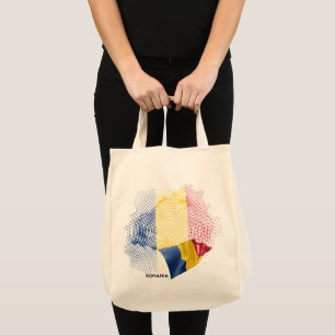 Tote Bag Drapeau de la Roumanie