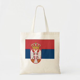 Tote Bag Drapeau de la Serbie