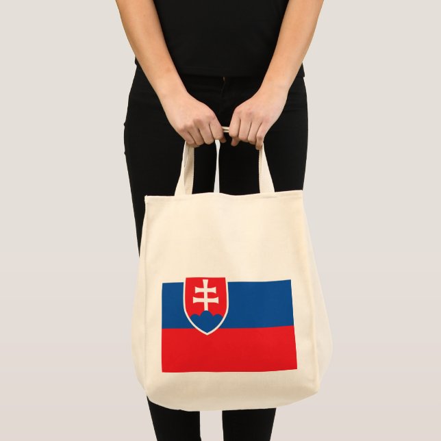 Tote Bag Drapeau de la Slovaquie (Devant (produit))