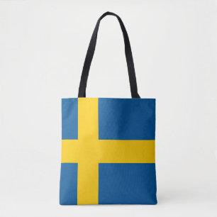 Tote Bag Drapeau de la Suède