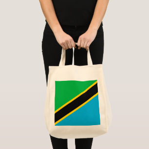 Tote Bag Drapeau de la Tanzanie