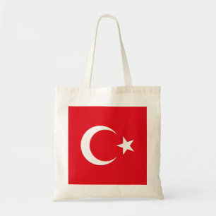 Tote Bag Drapeau de la Turquie