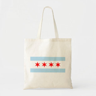 Tote Bag Drapeau de la ville de Chicago