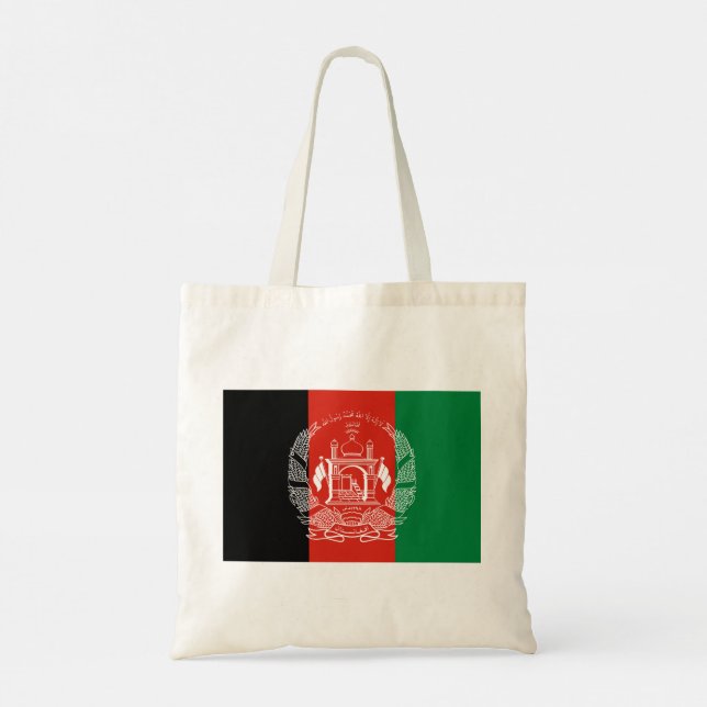 Tote Bag Drapeau de l'Afghanistan (Dos)