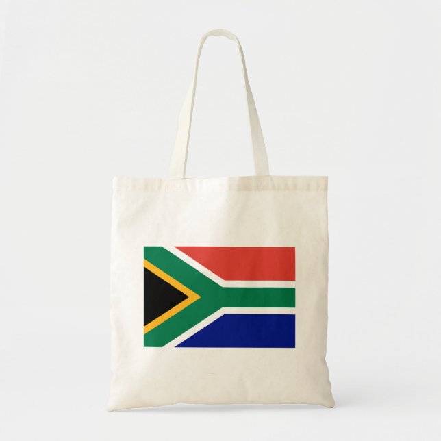 Tote Bag Drapeau de l'Afrique du Sud (Devant)
