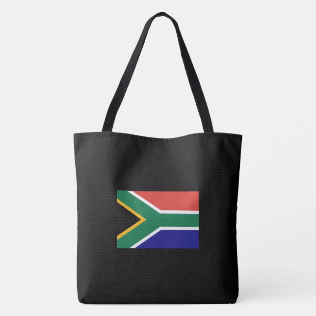 Tote Bag Drapeau de l'Afrique du Sud (Dos)