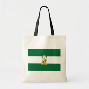 Tote Bag Drapeau de l'Andalousie, Espagne