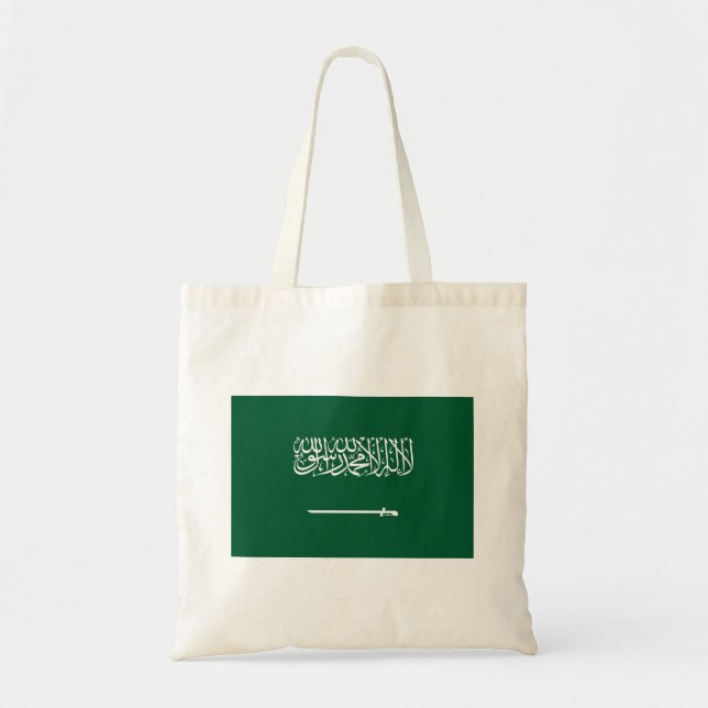 Tote Bag Drapeau de l'Arabie saoudite (Devant)