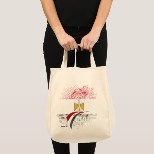 Tote Bag Drapeau de l'Égypte