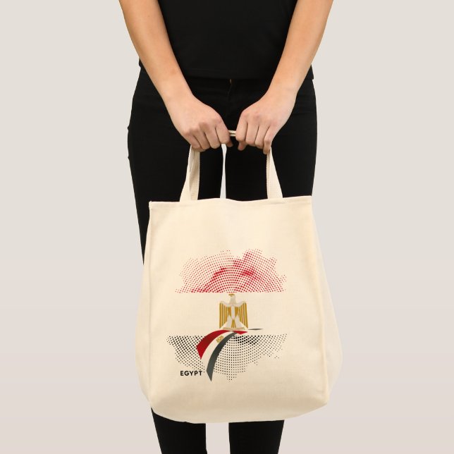 Tote Bag Drapeau de l'Égypte (Devant (produit))