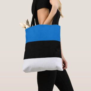 Tote Bag Drapeau de l'Estonie
