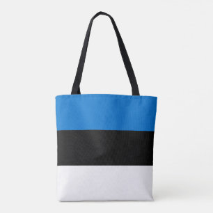 Tote Bag Drapeau de l'Estonie