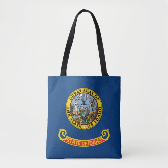Tote Bag Drapeau de l'État de l'Idaho (Devant)