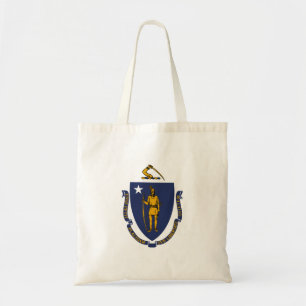 Tote Bag Drapeau de l'État du Massachusetts