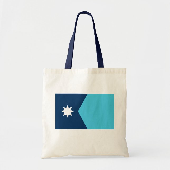 Tote Bag Drapeau de l'État du Minnesota (Devant)