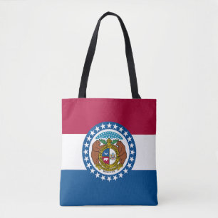 Tote Bag Drapeau de l'État du Missouri
